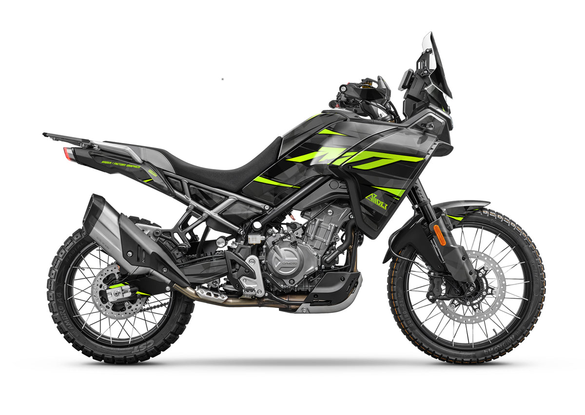 Dekor passend für CFMOTO 450 MT - Wild Edition, Farbe Grün