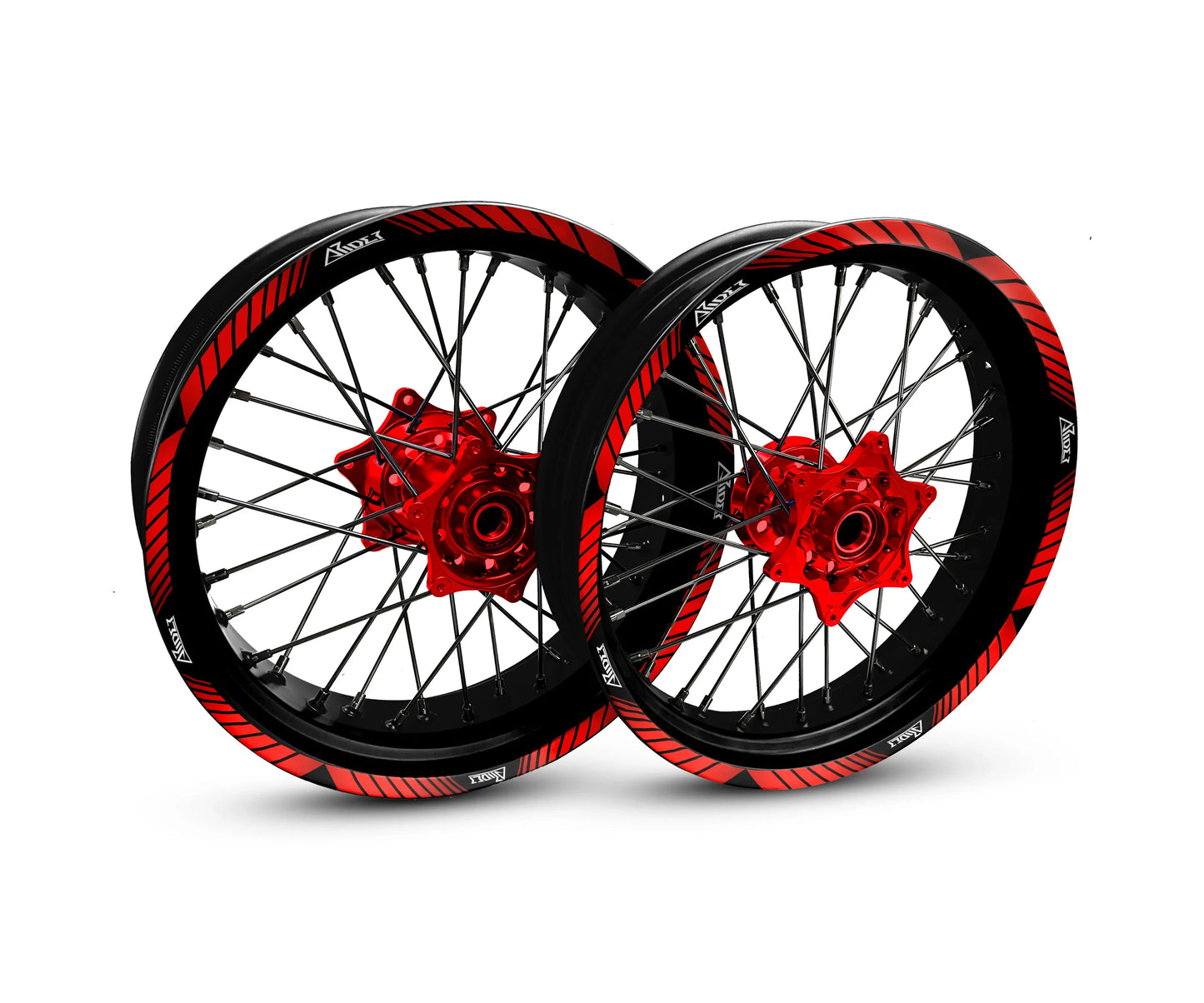 Motorrad Felgenrandaufkleber - Rim Stripes - Boost Edition - Arider