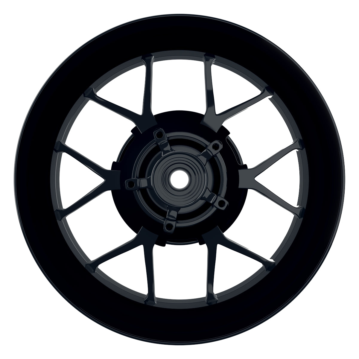 Felgenaufkleber Einfarbig Wheelsticker Premium schwarz