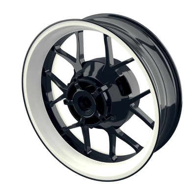 Felgenaufkleber Einfarbig Wheelsticker Premium weiss