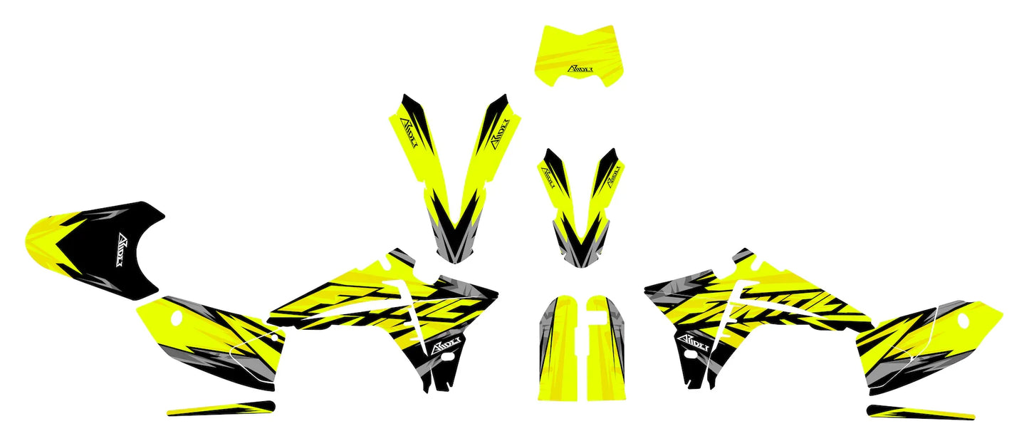 Dekor passend für Fantic XMF 50 / 125 - Split Edition - Arider