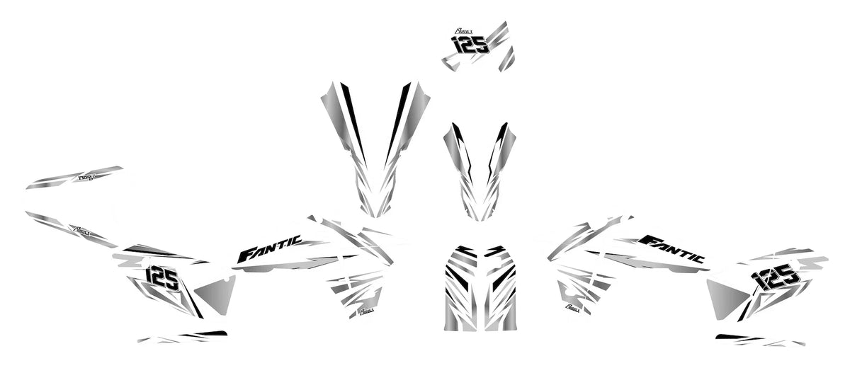 Dekor passend für Fantic XMF 50 / 125 - Blast Edition - Arider