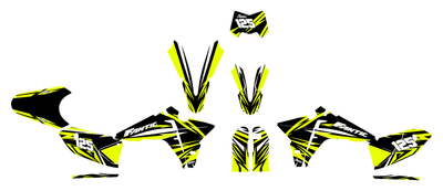 Graphics Kit suitable for Fantic XMF 50 / 125 - Blast Edition