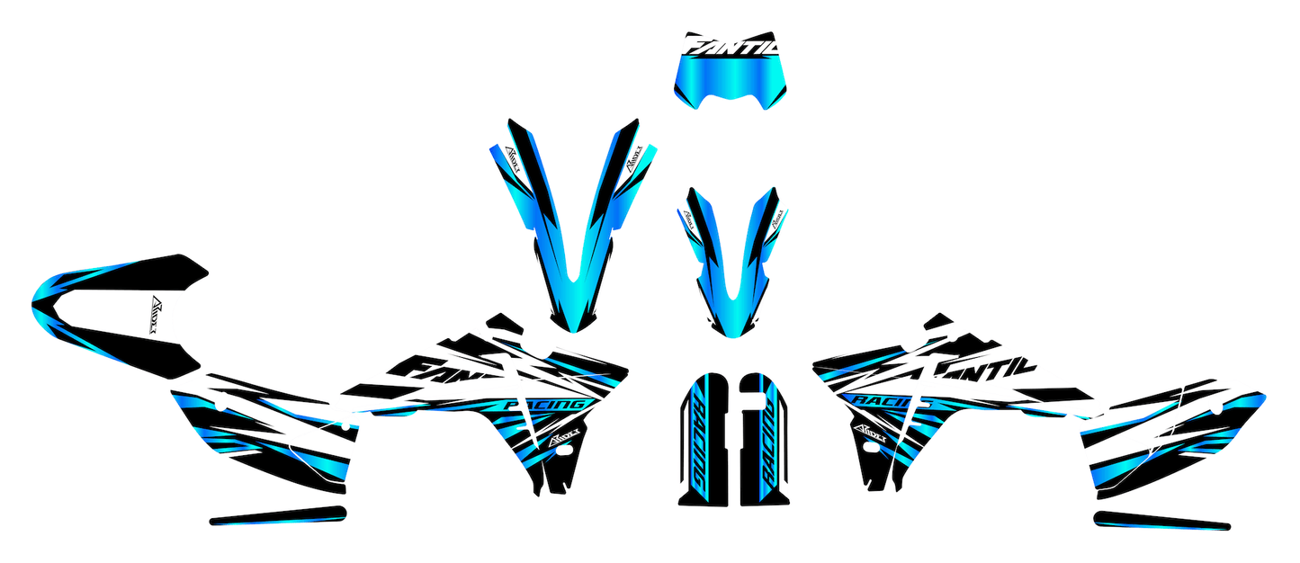 Kit déco adapté pour Fantic XMF 50 / 125 - Édition Slicer