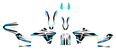 Graphics Kit suitable for Fantic XMF 50 / 125 - Slight Edition