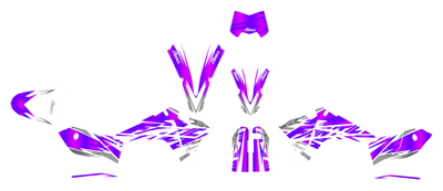 Graphics Kit suitable for Fantic XMF 50 / 125 - Split Edition