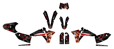 Graphics Kit suitable for Fantic XMF 50 / 125 - Wasted Edition