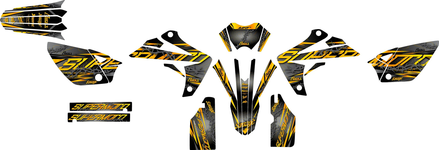 Dekor passend für Rieju MRT 50 / 125 - Razor Edition - Arider