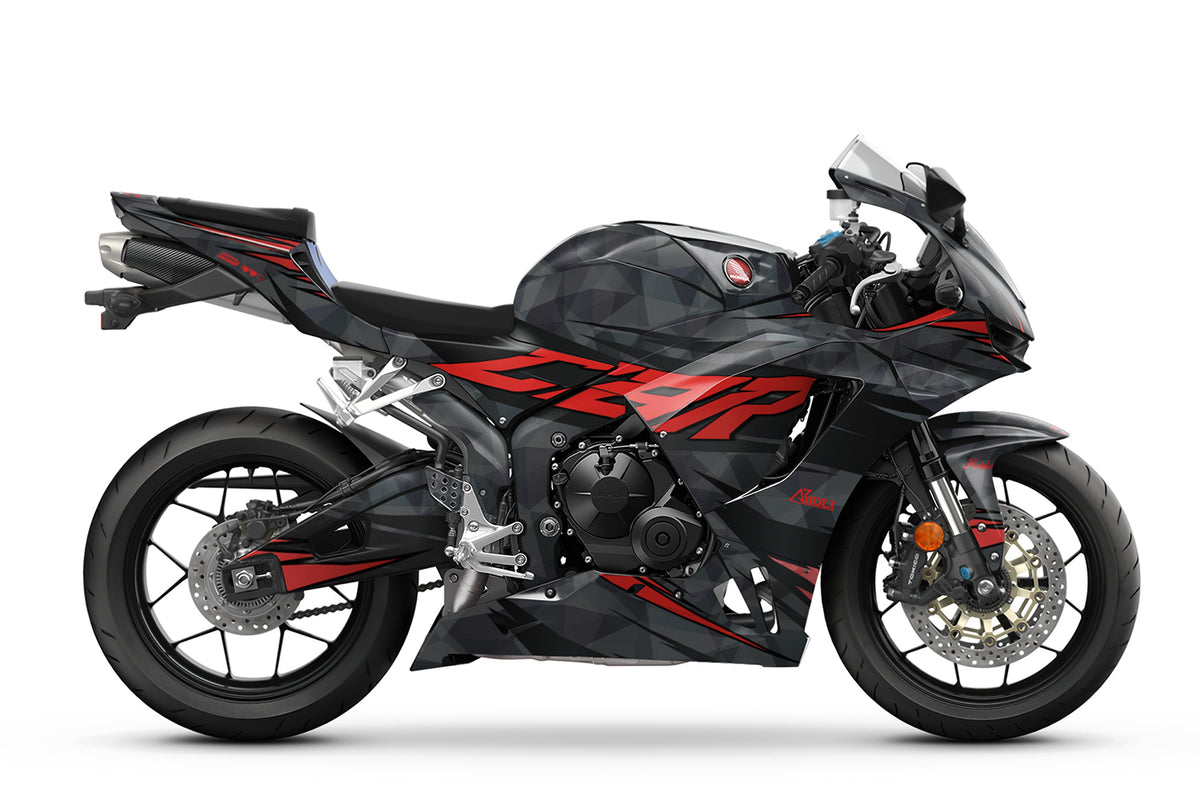 Dekor passend für Honda CBR 600 RR - Wild Edition, Farbe Schwarz