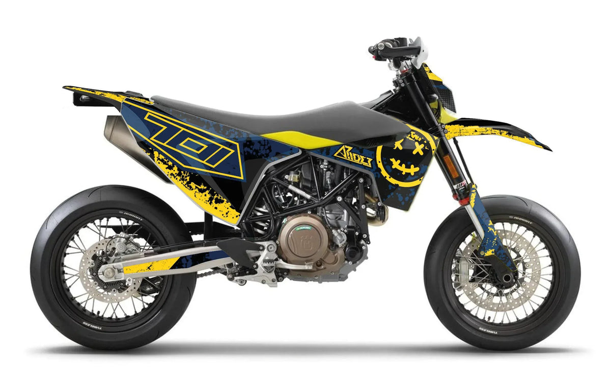Dekor passend für Husqvarna 701 - Smiley Edition - Arider