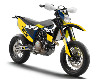 Graphics Kit suitable for Husqvarna 701- Supermoto Edition