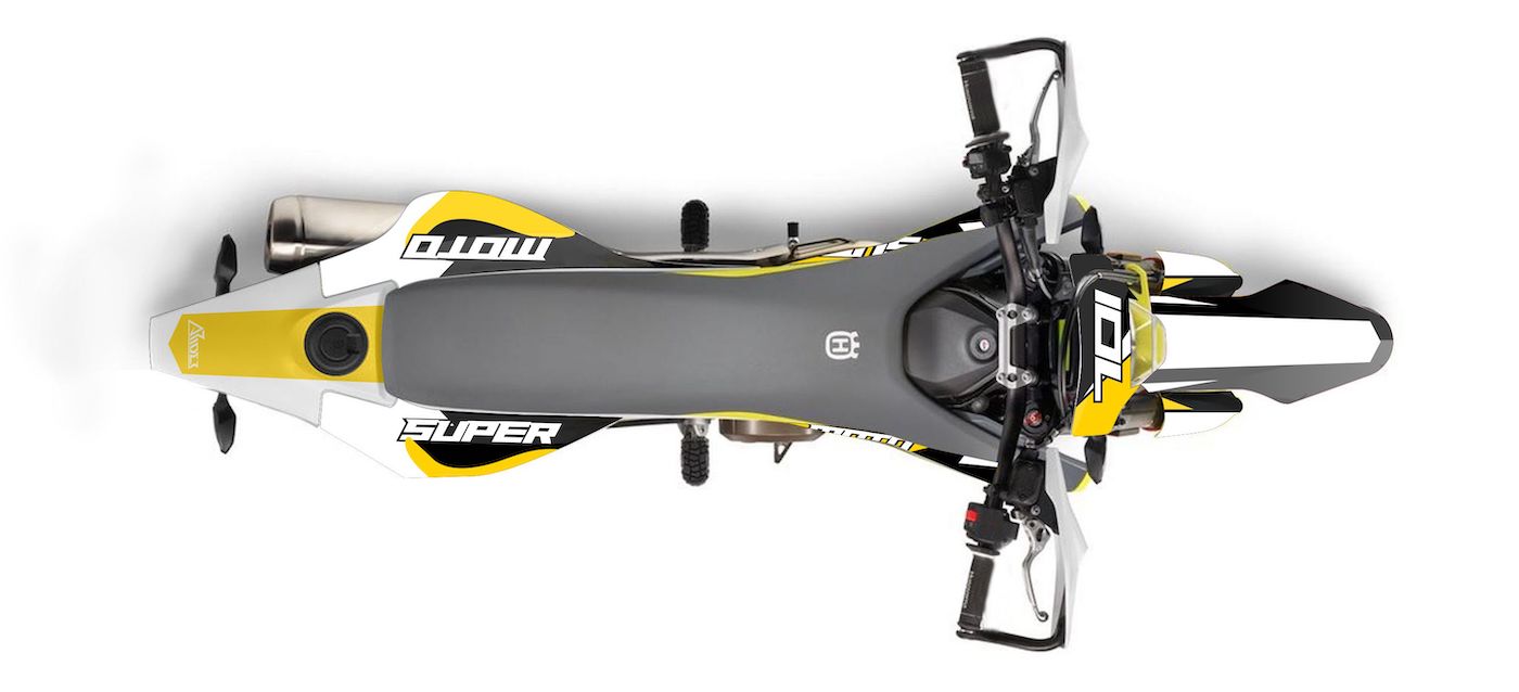 Graphics Kit suitable for Husqvarna 701- Supermoto Edition