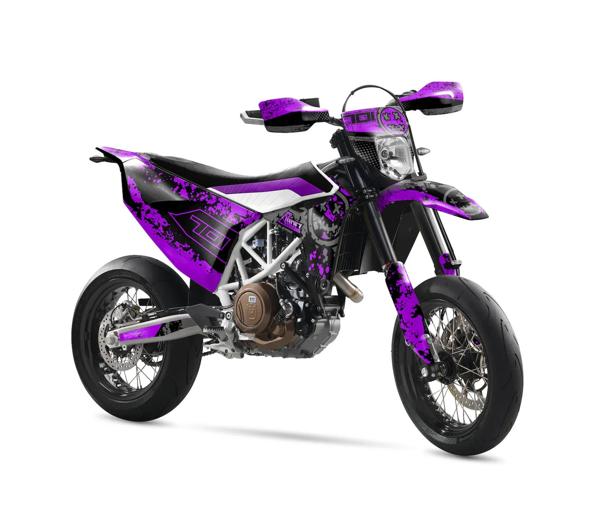 Dekor passend für Husqvarna 701 - Smiley Edition - Arider