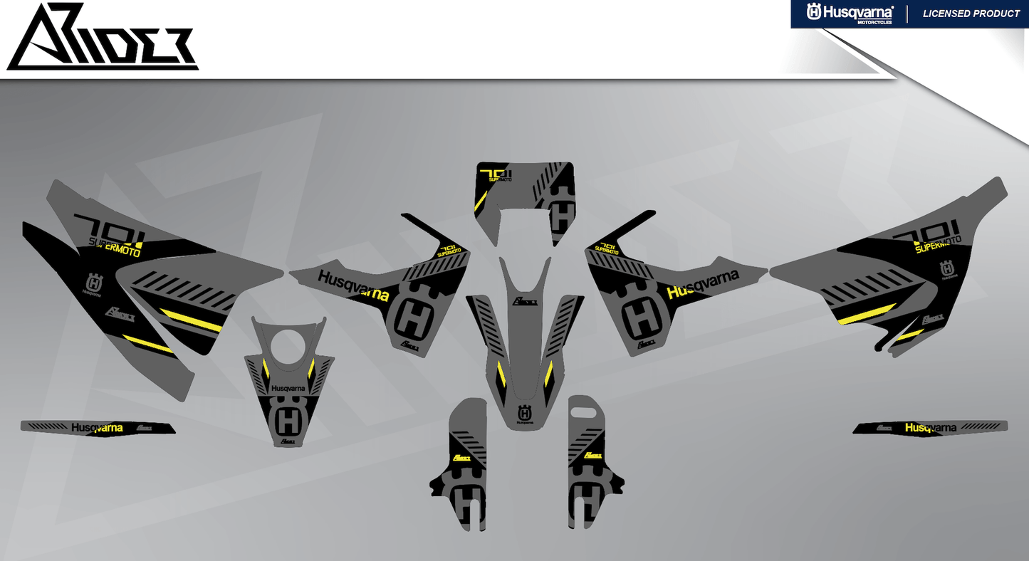 Dekor passend für Husqvarna 701 - Chrono Edition