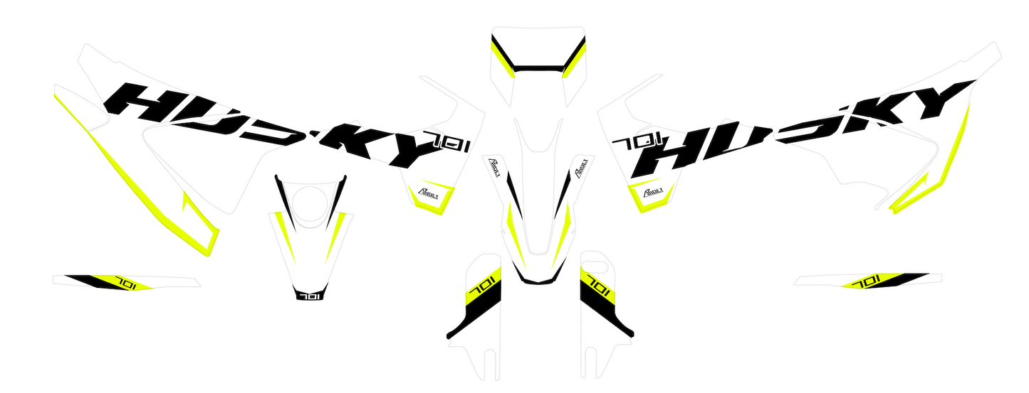 Graphics Kit suitable for Husqvarna 701- Floater Edition