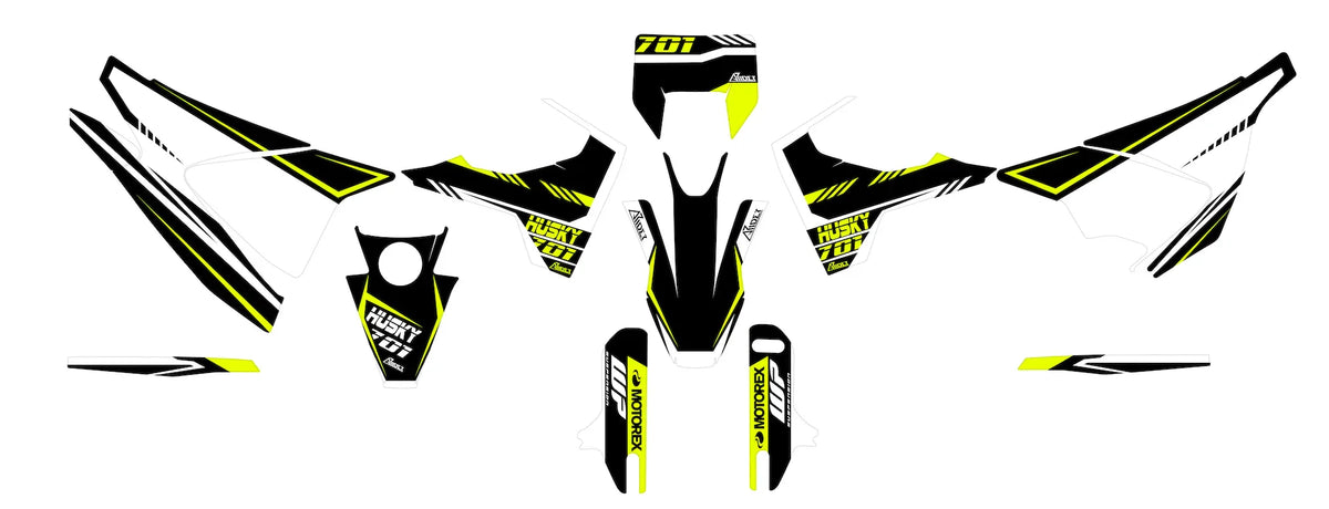 Dekor passend für Husqvarna 701 - Gate Edition - Arider