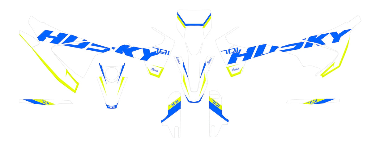 Dekor passend für Husqvarna 701 - Floater Edition - Arider