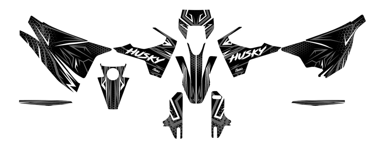 Dekor passend für Husqvarna 701 - Kaleidos Edition - Arider