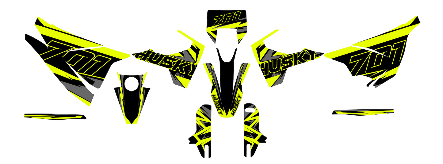 Graphics Kit suitable for Husqvarna 701- Zenith Edition