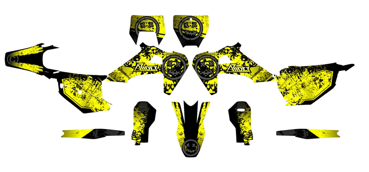 Dekor passend für Husqvarna FE / TE - Smiley Edition - Arider