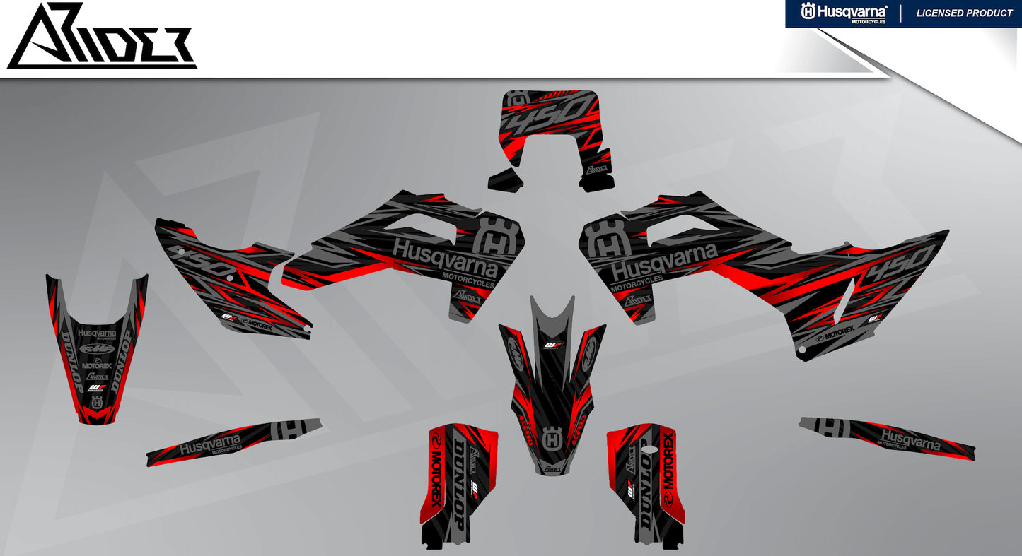 Dekor passend für Husqvarna FE / TE - Rise Edition