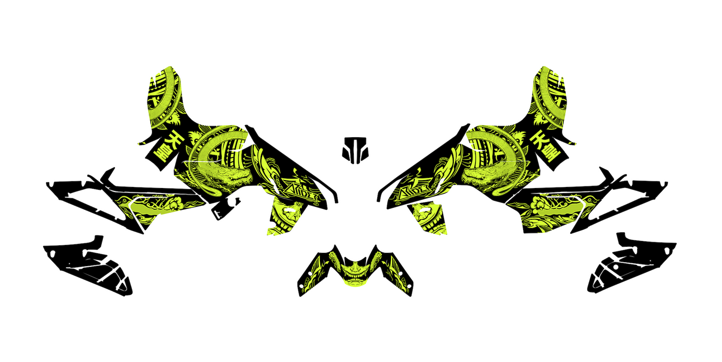 Kit déco adapté pour KTM Duke 125 - Édition Dragon