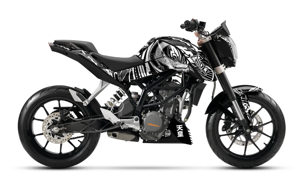 Dekor passend für KTM Duke 125 - Dragon Edition - Arider