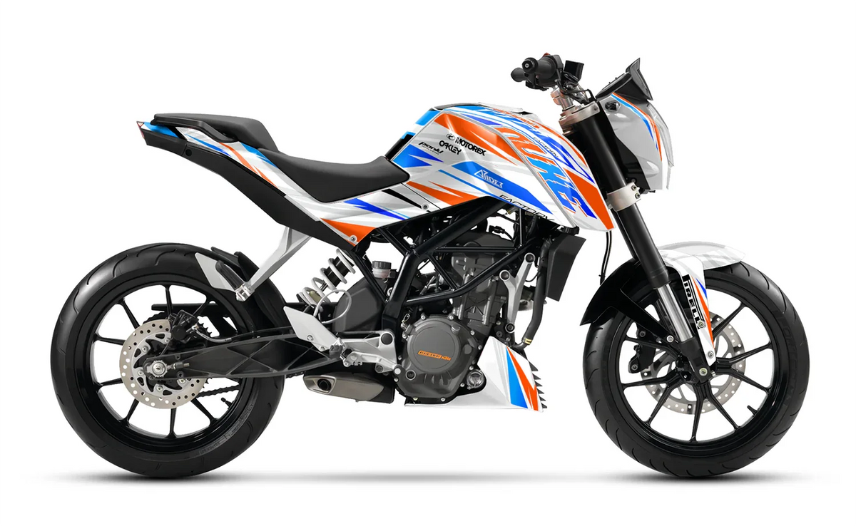 Dekor passend für KTM Duke 125 - Division Edition - Arider