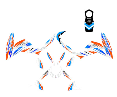 Dekor passend für KTM Duke 125 - Division Edition - Arider