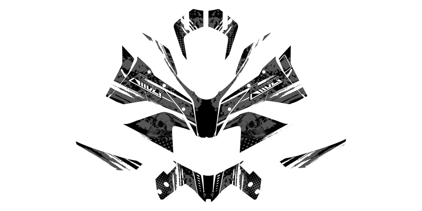 Dekor passend für KTM 1290 Super Adventure S, R - Skull Edition - Arider