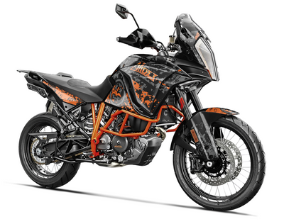 Graphics Kit suitable for KTM 1290 Super Adventure S, R- Smiley Edition