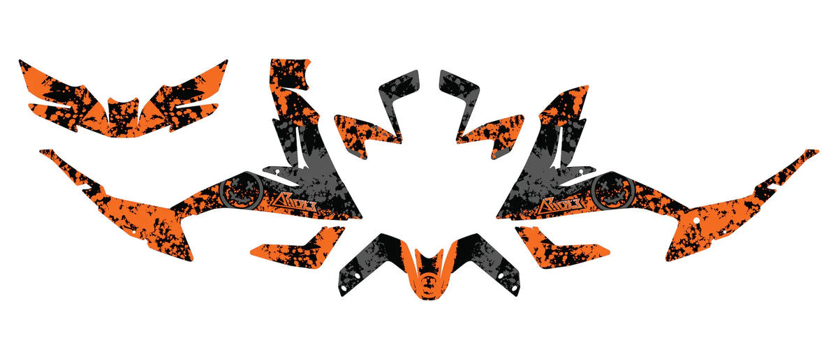 Dekor passend für KTM 390 Adventure - Smiley Edition - Arider