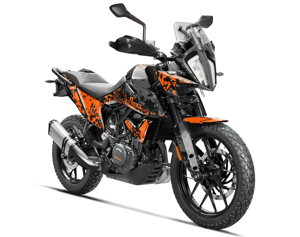 Dekor passend für KTM 390 Adventure - Smiley Edition - Arider