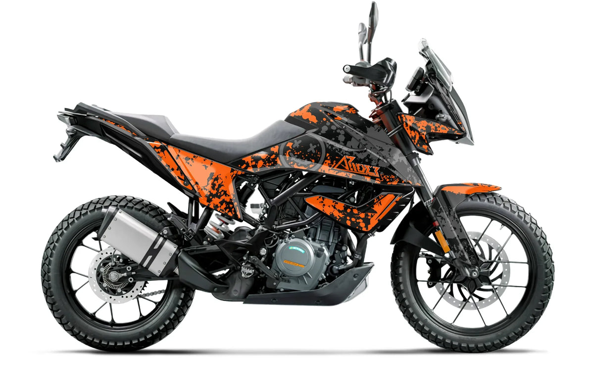 Dekor passend für KTM 390 Adventure - Smiley Edition - Arider
