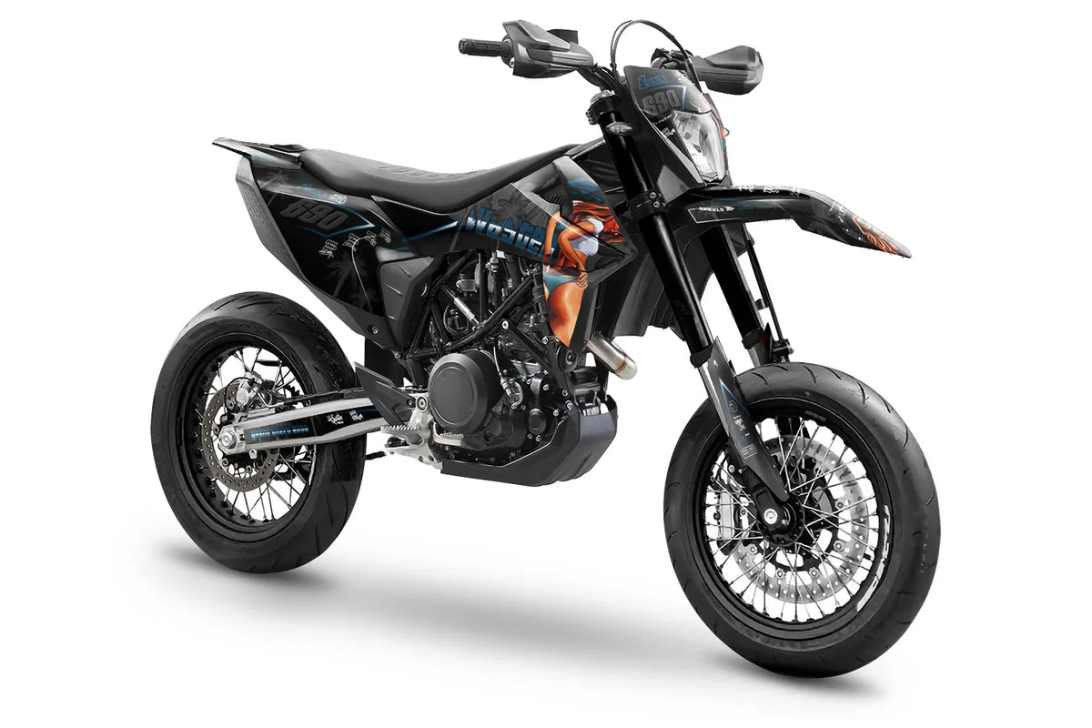 Dekor passend für KTM 690 SMC-R - Wasted Edition - Arider