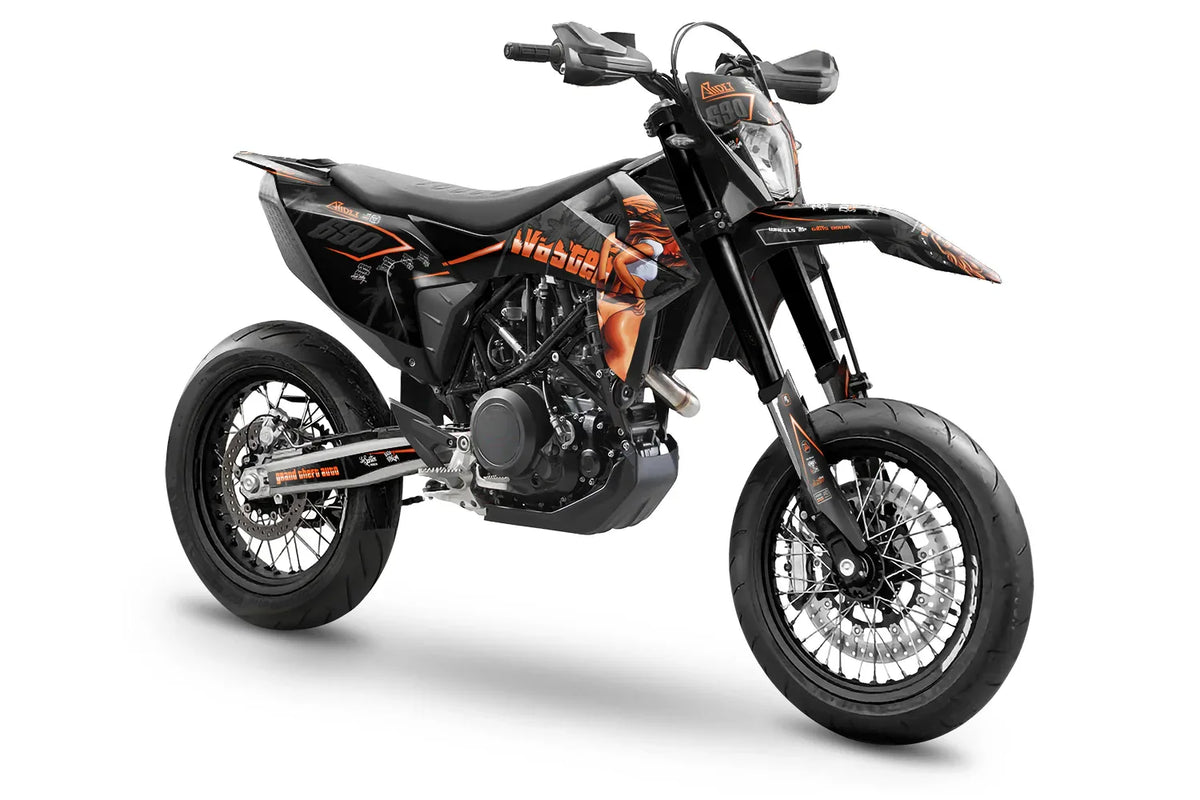 Dekor passend für KTM 690 SMC-R - Wasted Edition - Arider