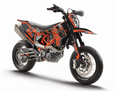 Graphics Kit suitable for KTM 690 SMC-R Prism Edition
