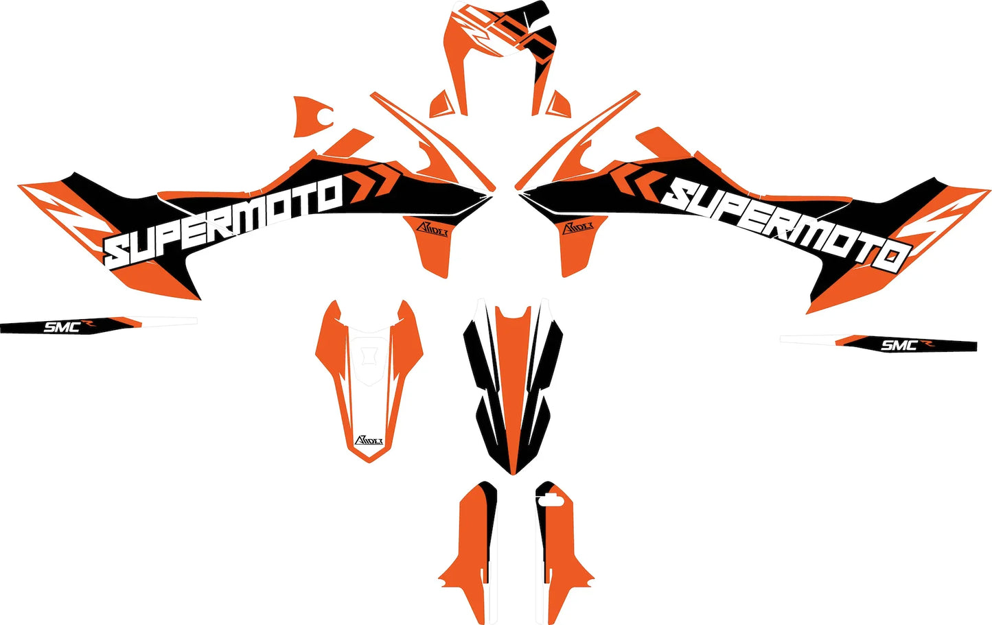 Dekor passend für KTM 690 SMC-R - Supermoto Edition - Arider