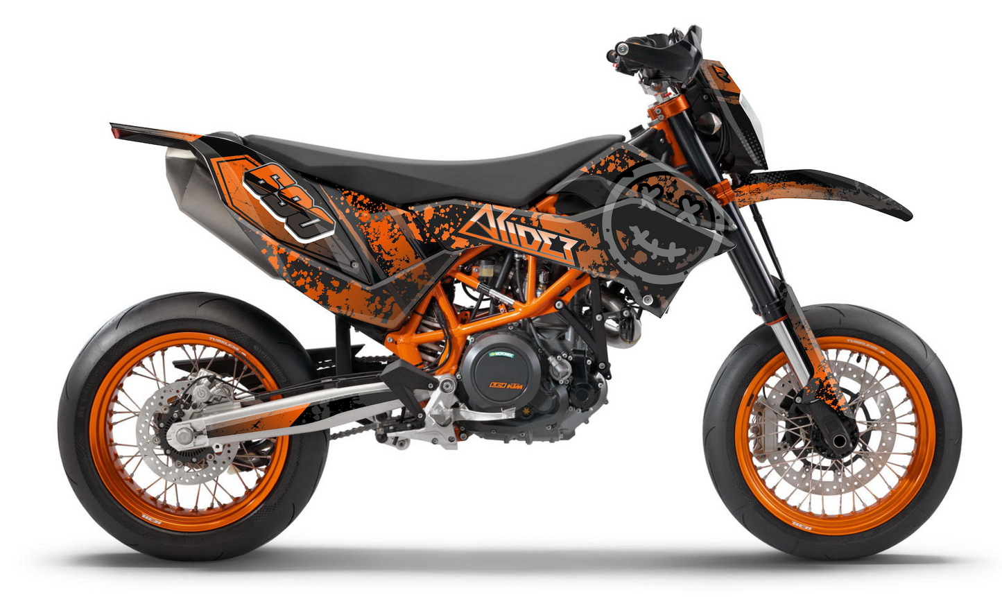 Dekor passend für KTM 690 SMC-R - Smiley Edition