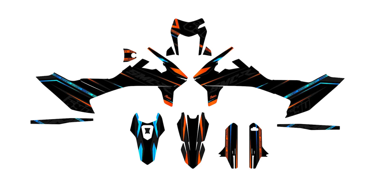 Dekor passend für KTM 690 SMC-R - Ribbon Edition - Arider