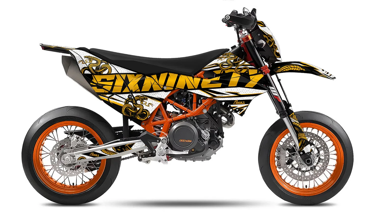 Dekor passend für KTM 690 SMC-R - Mamba Edition - Arider