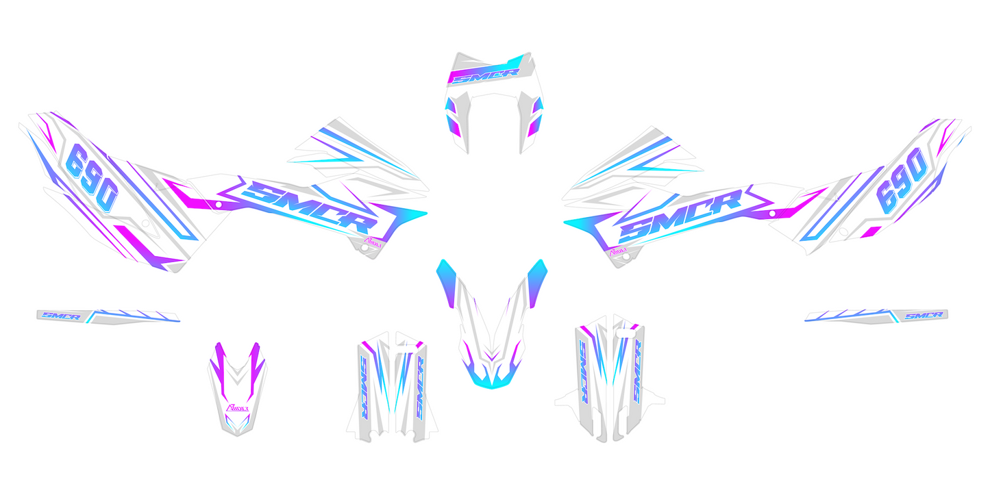 Dekor passend für KTM 690 SMC-R - Pulse Edition