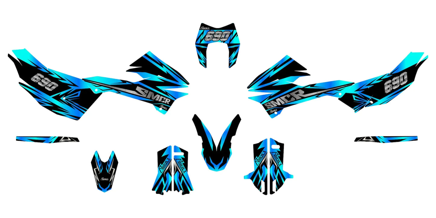 Dekor passend für KTM 690 SMC-R - Vault Edition - Arider