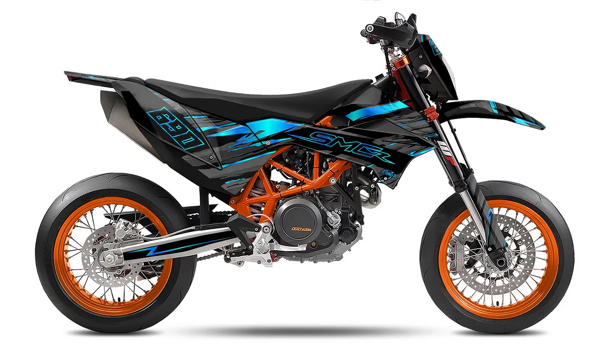 Dekor passend für KTM 690 SMC-R - Blackbird Edition - Arider