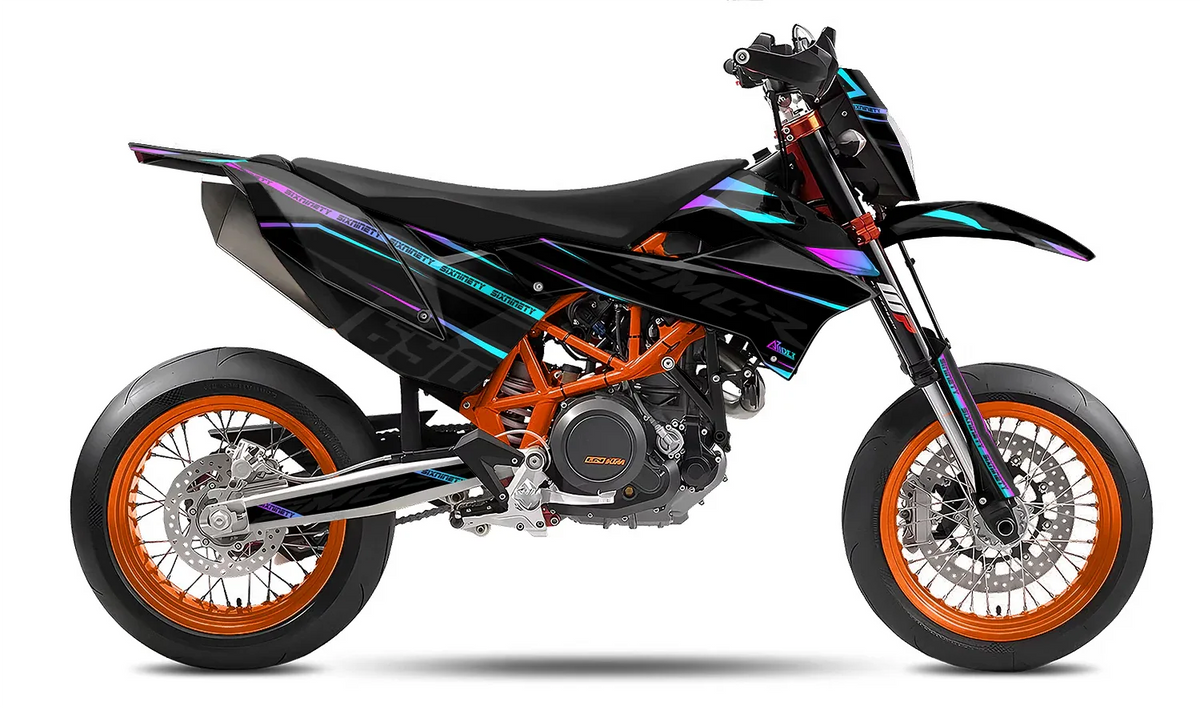 Dekor passend für KTM 690 SMC-R - Ribbon Edition - Arider