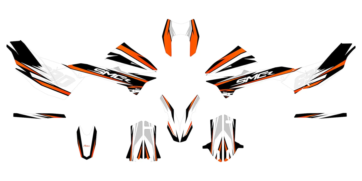 Dekor passend für KTM 690 SMC-R - Slight Edition - Arider
