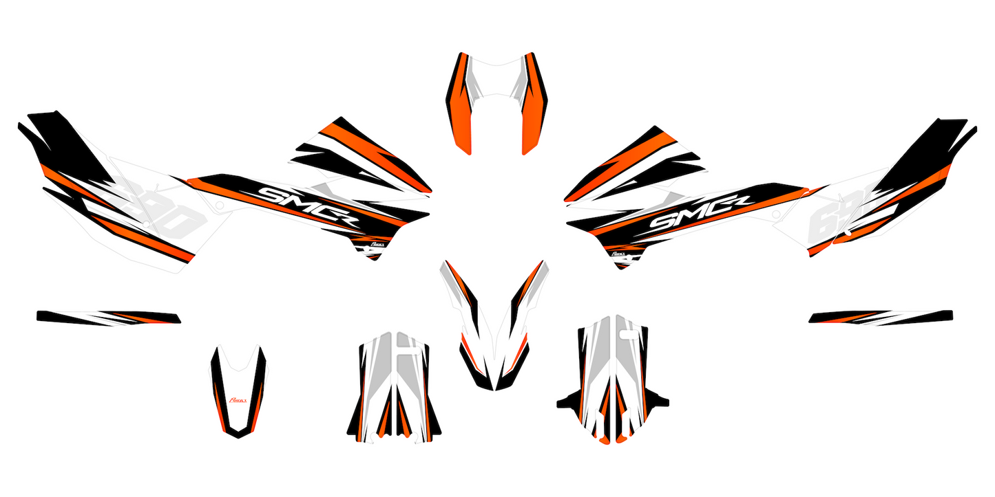 Dekor passend für KTM 690 SMC-R - Slight Edition