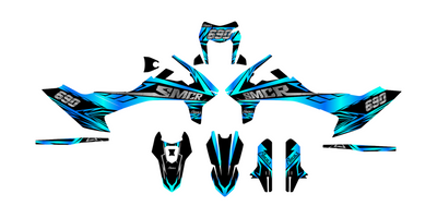 Graphics Kit suitable for KTM 690 SMC-R- Vault