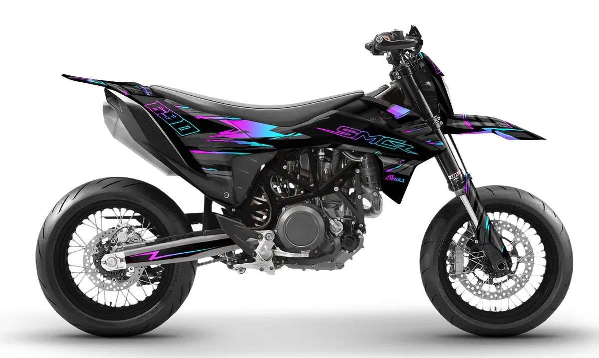 Dekor passend für KTM 690 SMC-R - Blackbird Edition - Arider