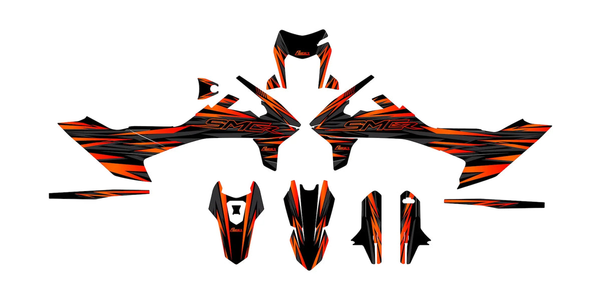 Dekor passend für KTM 690 SMC-R - Flow Edition - Arider